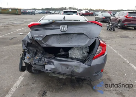 2018 Honda Civic Ex z USA, uszkodzony, nr VIN 2HGFC2F73JH576326